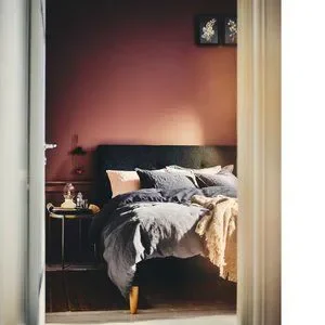 Ikea DYTAG Twin Duvet cover and pillowcase Blue 305.505.57 for